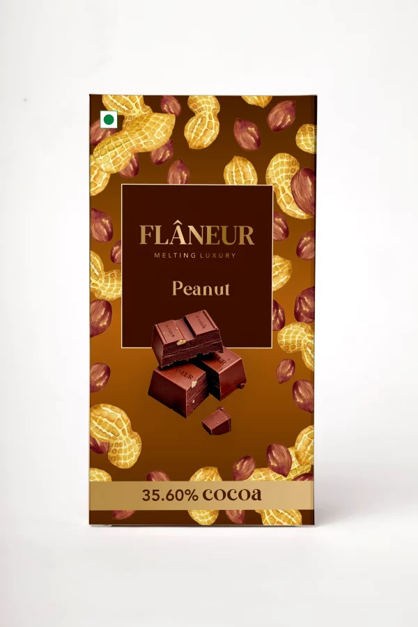 Peanut - 100gm Premium Bar Front