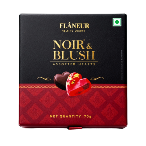 NOIR & BLUSH – Assorted Hearts